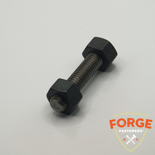 STUD & NUTS B7 UNC/UN8 PLAIN